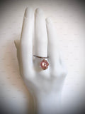 Bague « rose ballerine »