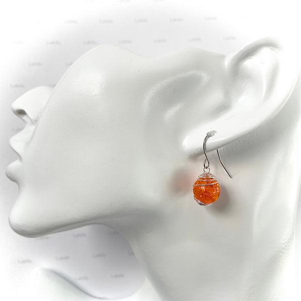 Boucles "orange.vitaminé"
