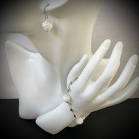 Parure arg "blanc pur"