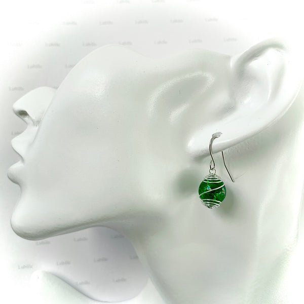 Boucles "menthe.intense"