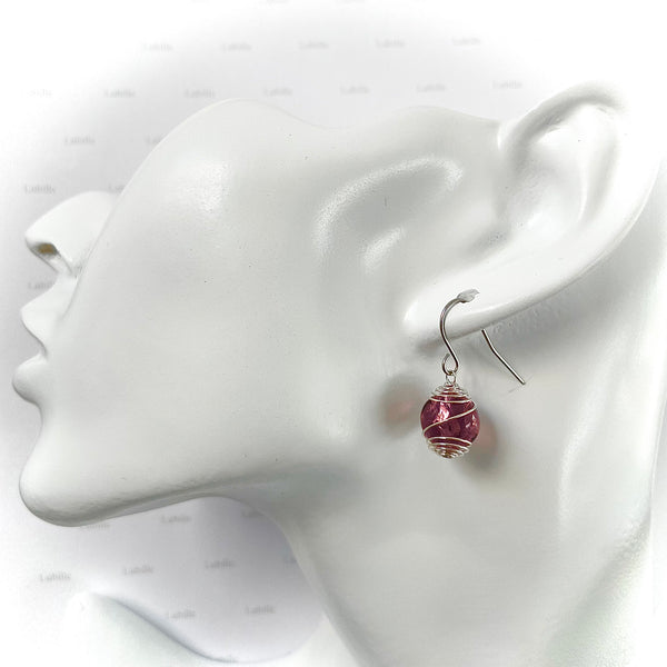 Boucles "prune.violine"