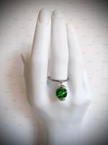 Bague « menthe intense »