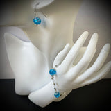 Parure arg ""bleu azur""