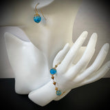 Parure or "bleu.azur"