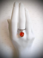 Bague « orange vitaminé »