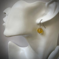 Boucles "soleil.jaune"