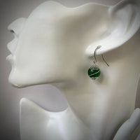 Boucles "menthe.intense"