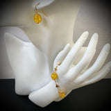 Parure or ""soleil jaune""