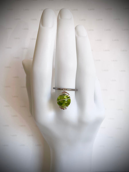 Bague « thé vert »