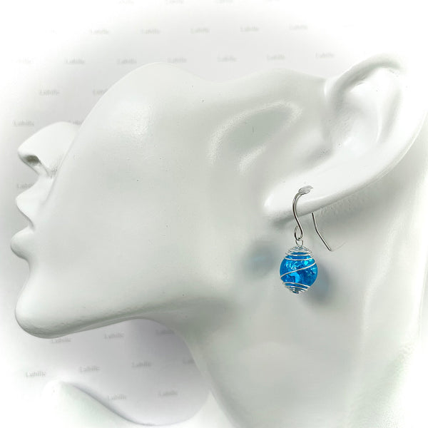 Boucles "bleu.azur"
