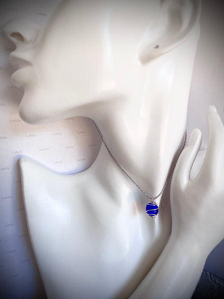 Collier « nuit océane »