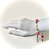 Bracelet or "bonbon rose"
