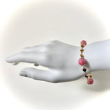 Bracelet or "bonbon rose"