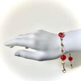 Bracelet or "bonbon rouge"