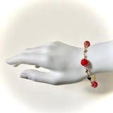 Bracelet or "bonbon rouge"