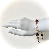 Bracelet or "prune violine"