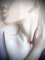 Collier « orange flamme »