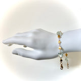 Bracelet or "perles de rivière"