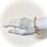 Bracelet or ""rose ballerine""