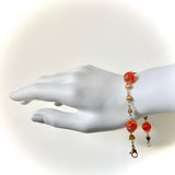 Bracelet or "orange vitaminé"