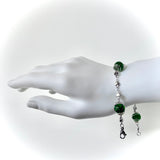 Bracelet arg "menthe intense"