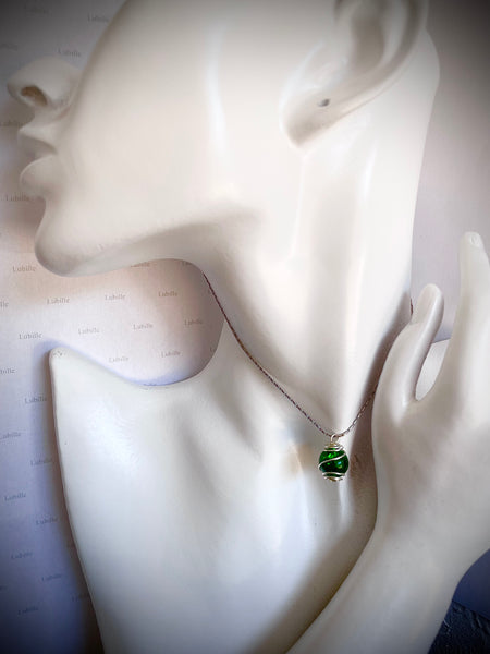 Collier « menthe intense »
