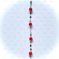Bracelet arg "orange flamme"