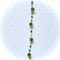 Bracelet arg "thé.vert"