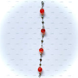 Bracelet arg "orange vitaminé"