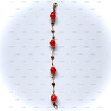 Bracelet or "bonbon rouge"