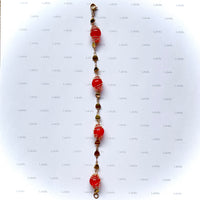 Bracelet or "orange flamme"