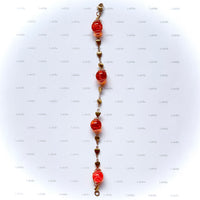 Bracelet or "orange vitaminé"