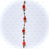 Bracelet or "orange vitaminé"