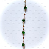 Bracelet or "menthe intense"