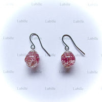Boucles "rose.ballerine"