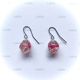 Boucles "rose.ballerine"