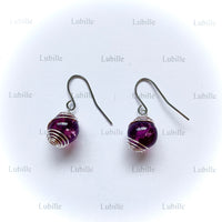 Boucles "prune.violine"