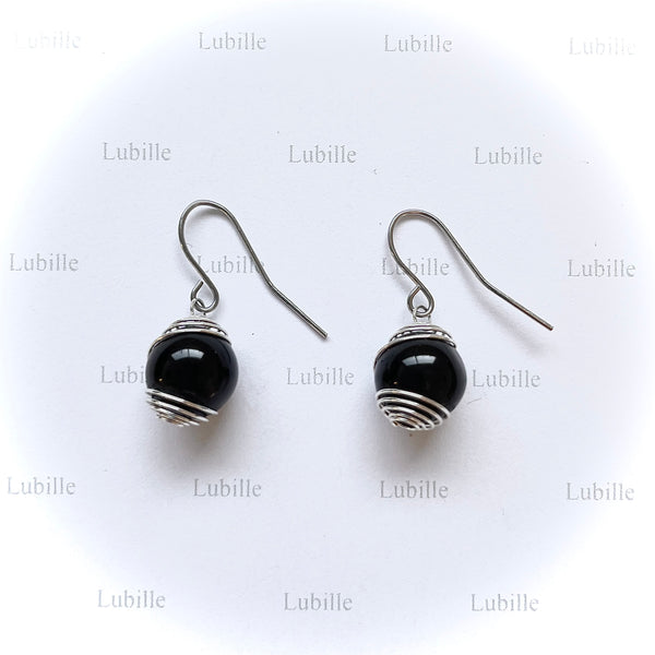 Boucles "noir.pur"