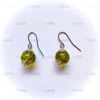 Boucles "thé.vert"