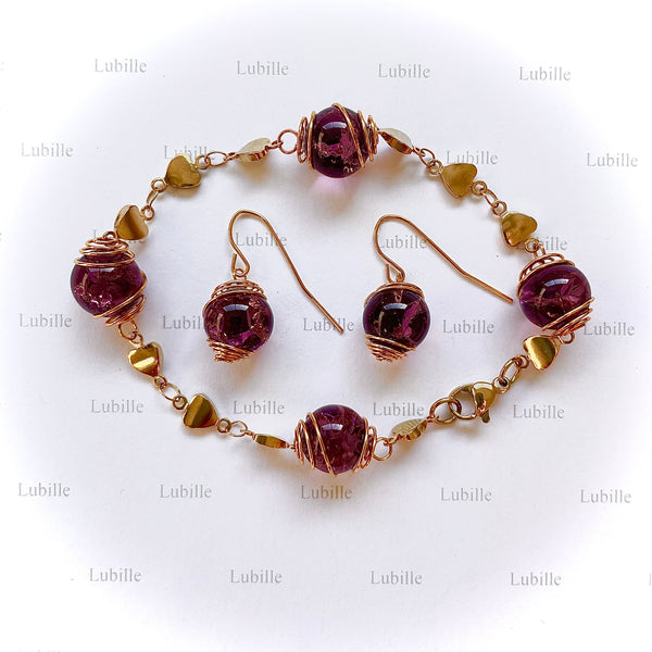 Parure or ""prune violine""