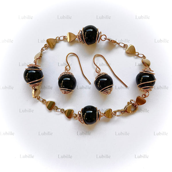 Parure or "noir.pur"