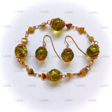 Parure or "thé.vert"