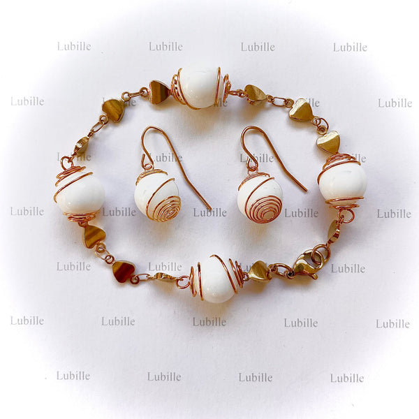 Parure or ""blanc pur""